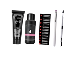 Kit De Esmalte De Extensão 15g Secagem Rápida Com Solução De Deslizamento Moldes E Ferramentas Para Manicure
