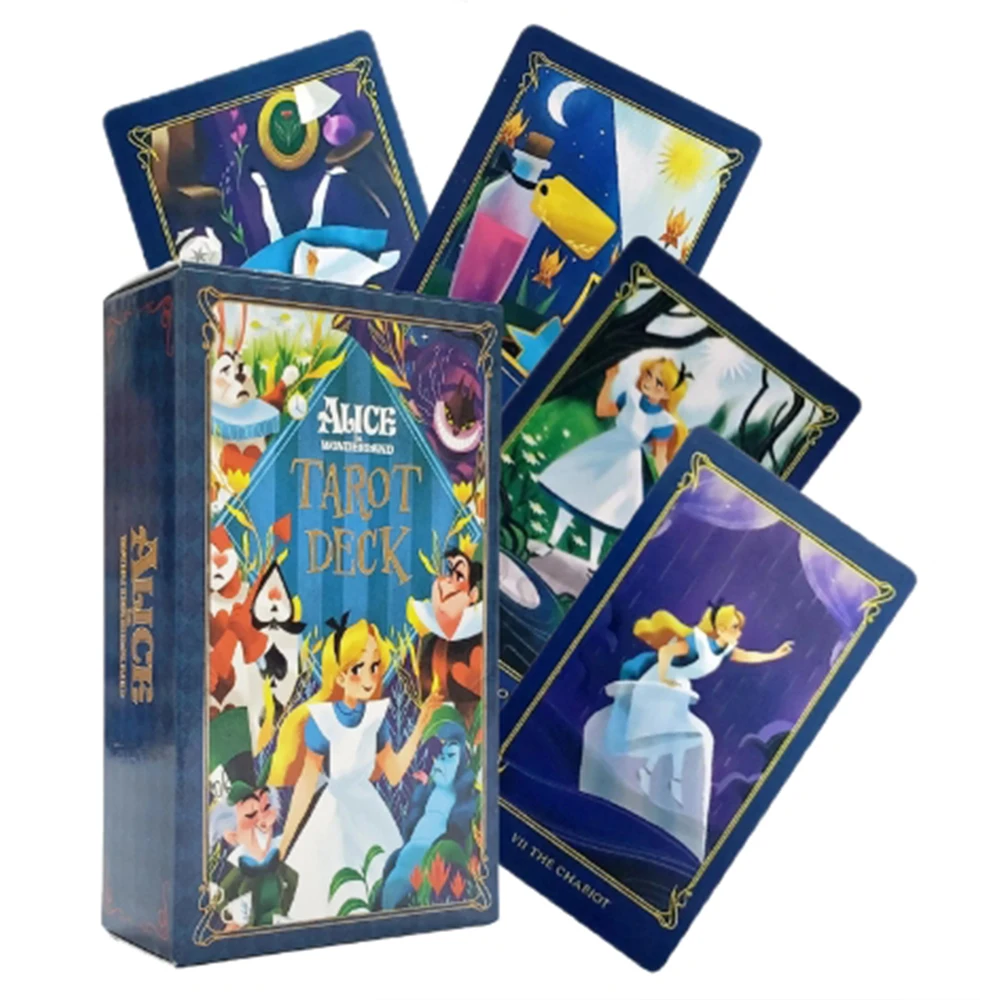 Cartas De Tarô De Alice No País Das Maravilhas: Jogos De Tabuleiro Para Adivinhação, Leitura Da Sorte E Encontros Familiares