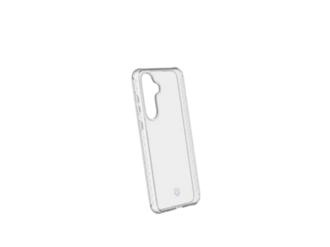 Capa Inserções Reforçadas Tryax System para Samsung Galaxy A55 FORCE CASE Plástico Transparente