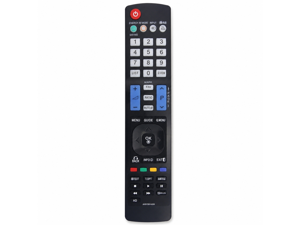 Comando À Distância Para Tv Compatível Com Lg Akb72914209_zhd