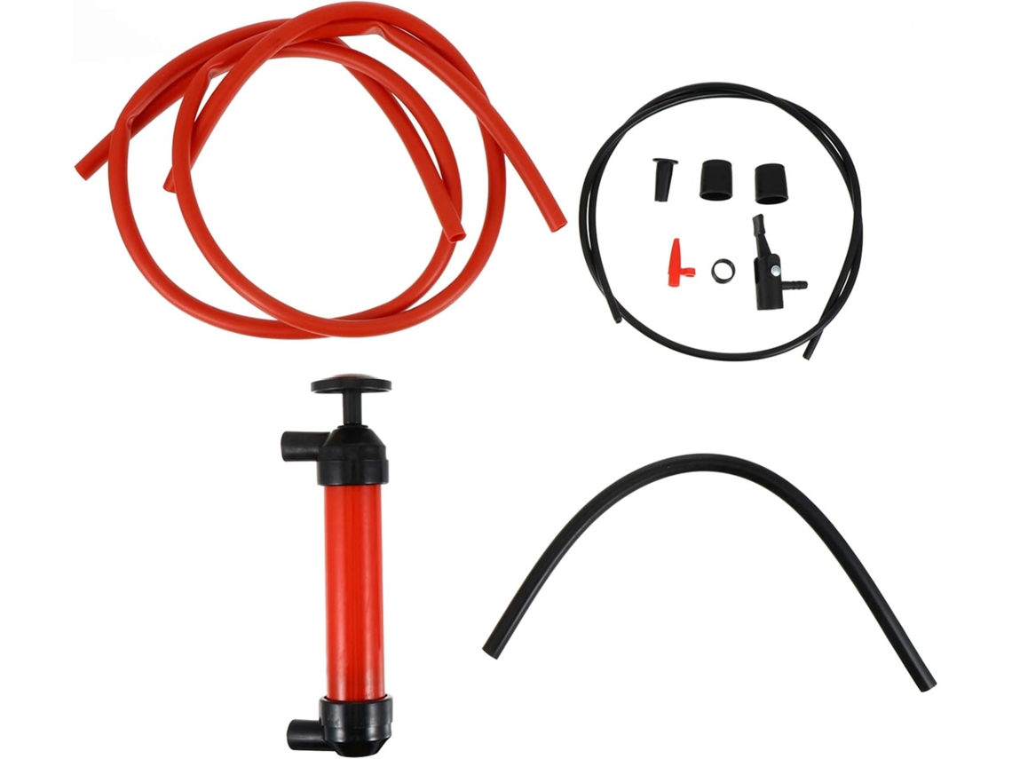 Bomba Manual De Transferência De Combustível Com Mangueira De Pvc Resistente À Gasolina.