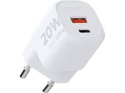 Carregador XTORM USB-C PD 20W+USB-A 18W