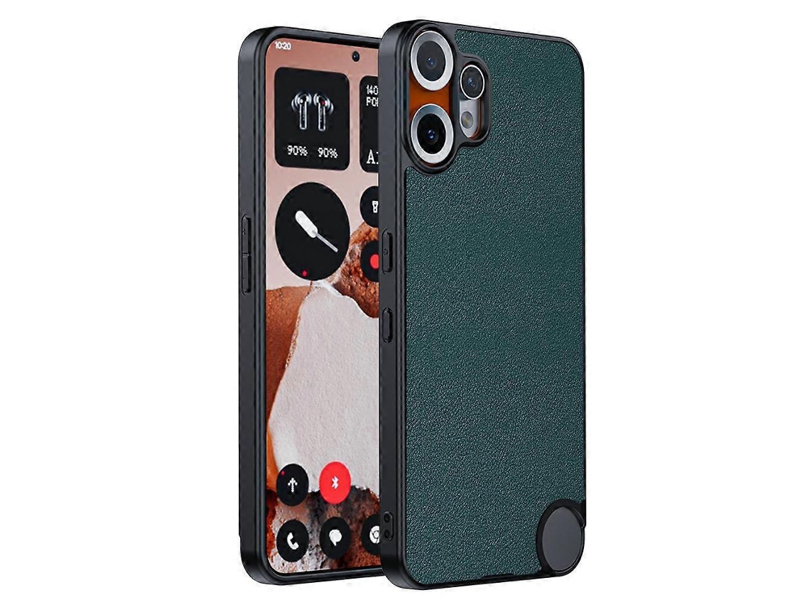 Capa De Celular Ultrafina Em Couro Liso Para Iphone 2 Pro, Da Cmf.
