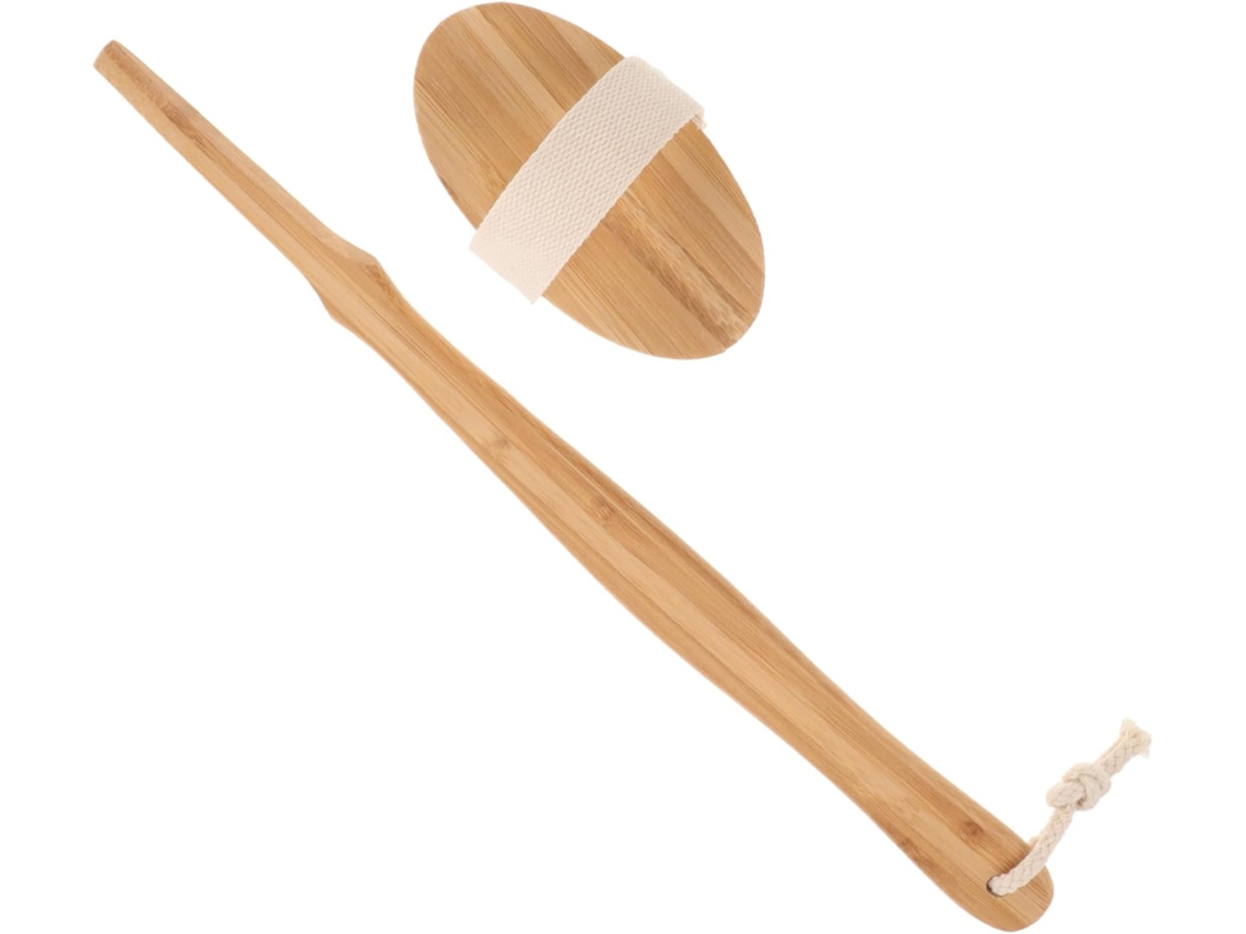 Escova De Massagem Para Corpo E Costas, Escova De Banho Com Cabo Longo Para Chuveiro, Limpa E Esfolia A Pele