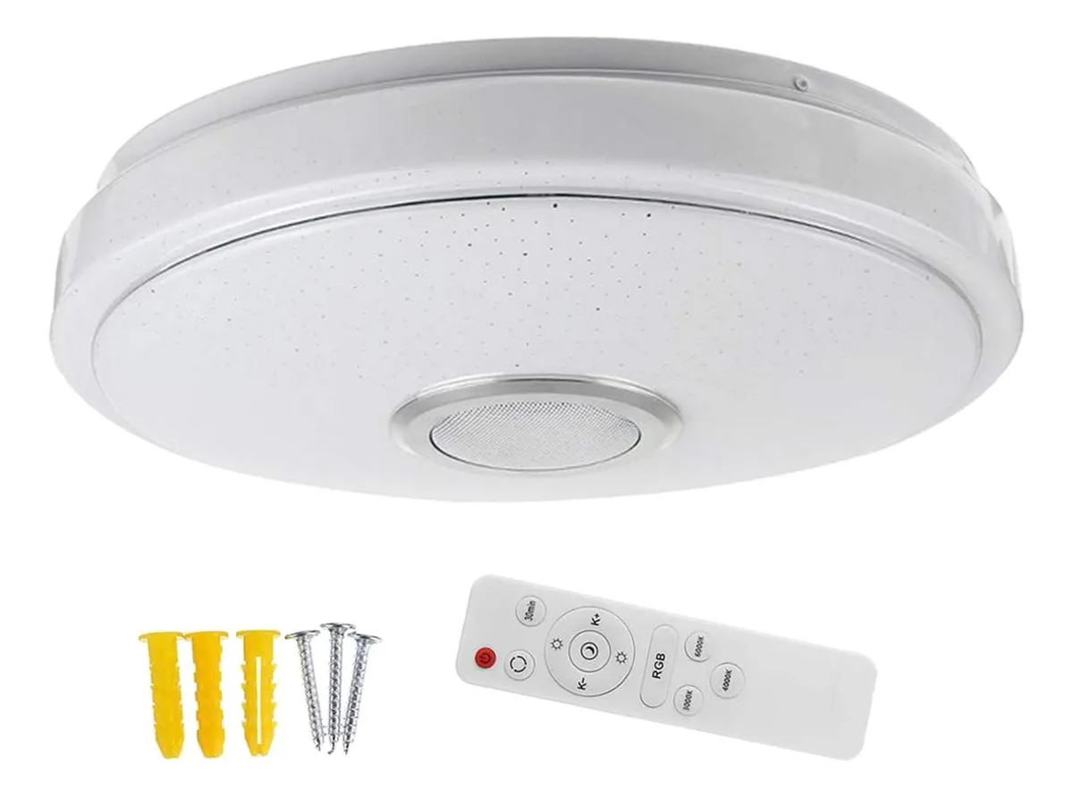 13 Luzes De Teto Led Inteligentes Com Wi Fi Rgb Bluetooth Estilo 3 34 Cmvayotoy