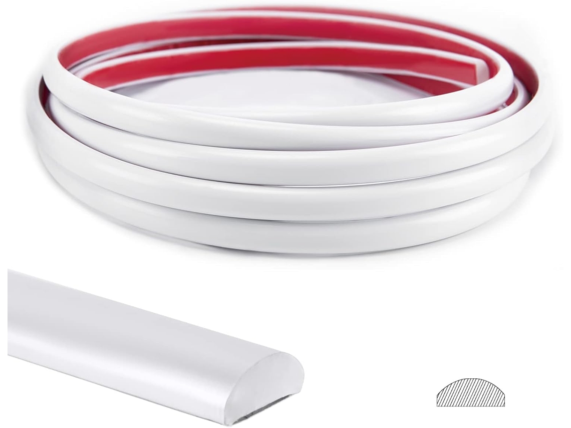 Revestimento De Canto Autoadesivo Para Bordas De Ladrilhos De 10 Pés Em Branco Aquaforge