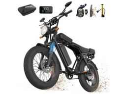 Bicicleta Elétrica Aairsk X5,batería Extraíble De 48v 15ah, Pneus Largos 20x4.0,autonomia De 60-100 Km, Motor De 250w