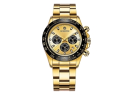 Relógio De Quartzo Multifuncional Ochstin Augusten 6103b, Esportivo, Luminoso, À Prova D'água, Com Calendário E Pulseira De Aço.