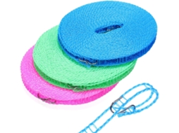 Varal de Roupas Resistente Ao Vento, Pacote com 3 Unidades, Feito Nylon Robusto. Portátil para CHABERLU