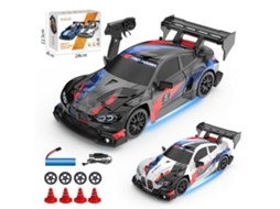 Brancoenoze 8607 Rtr 1/24 2.4g 4wd 30km/h Drift Gtr Led Alta Velocidade On road Brinquedo MDUG