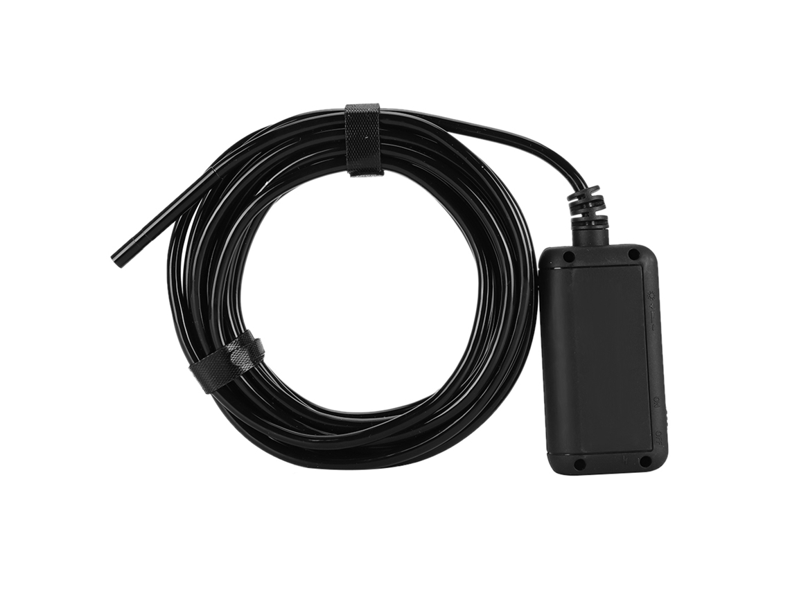 Câmera De Inspeção Endoscópica De 0,2 Polegadas, 5mp, Ip67, 6 Leds, Wifi, Para Smartphones Ios/android, Cabo De 5 M/16,4 Pés Brilvibera