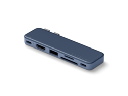Hub SATECHI USB-C 6 em 1 para Surface e MacBook Neo (Azul)