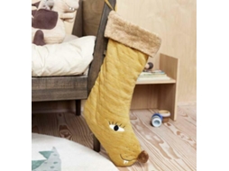 Enfeite de Natal OYOY Lion Stocking Forma Castanho