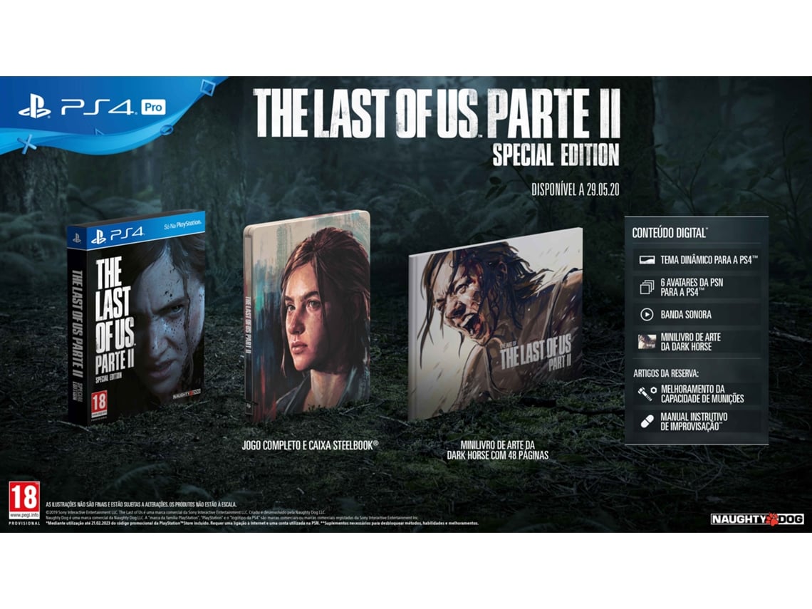 Jogo PS4 The Last of Us II (Special Edition)