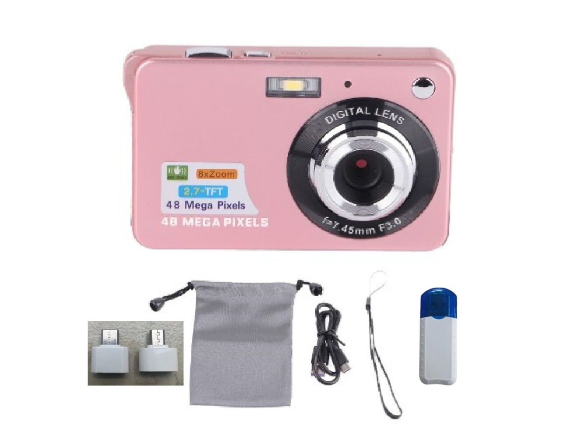 48mp Hd Comum Câmera Digital Xd K09 Casa Selfie Card Maker
