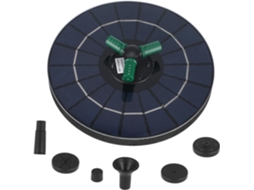 Fonte Solar Flutuante Inoomp de 18cm com Iluminação Rgb para Piscina, para Banho de Pássaros e Decoração Externa. Fonte CHABERLU