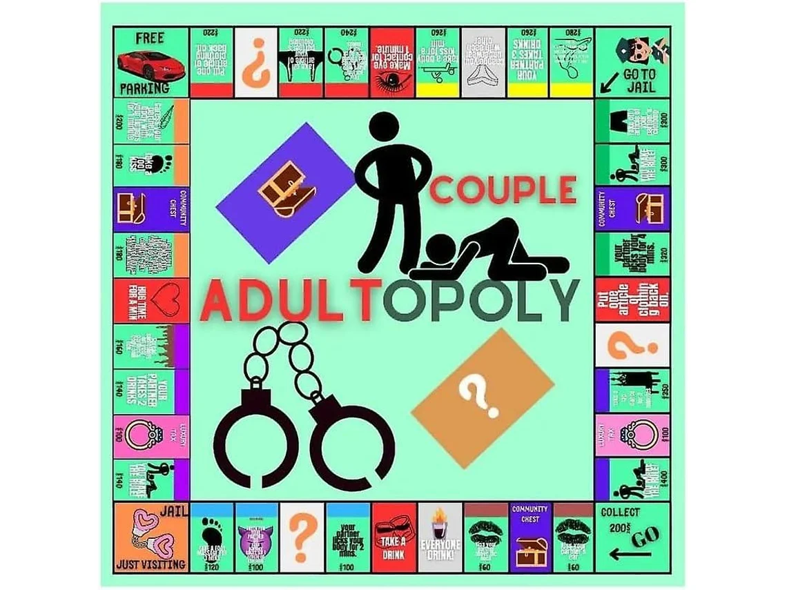 Jogos de Casais para Adultos Jogos de Tabuleiro para Casais Jogos de Quarto para Casais Encontros Noturnos Jogos de Cartas para Casais para BISBISOUS