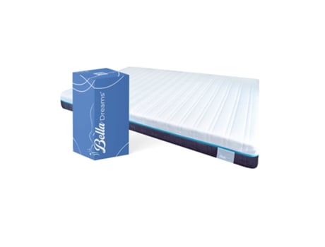 Colchão Memory Confort Altura BELLADREAMS Azul (135x185)
