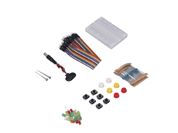 Kit Iniciante Eletrônico Com Placa De Prova 400 Buracos