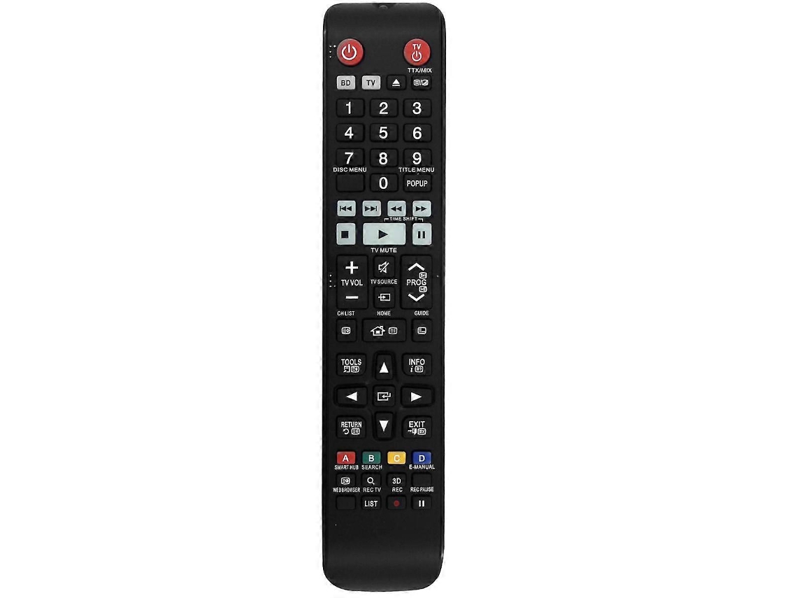 Controle Remoto Substituto Compatível Com Ak59-00176a Reprodutor Blu-ray Samsung Bd-h8500 Bdh8900a/xy