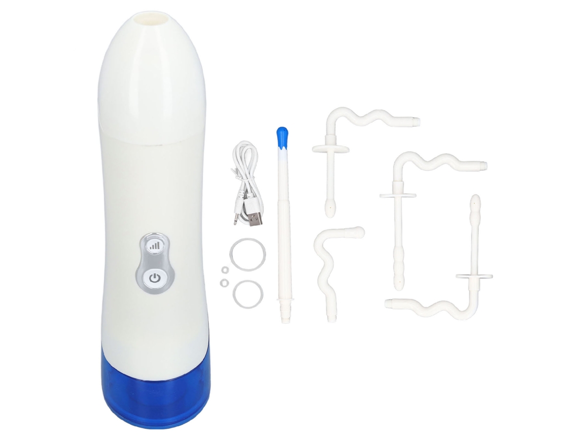 Ducha Automática De Enema Confortável Para Mulheres, Kit De Limpeza De Ducha Anal Elétrica Para Viagem Em Casa
