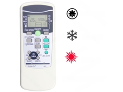 Controle Remoto de Ar Condicionado HENTEN HOME para Mitsubishi Rkx502a001