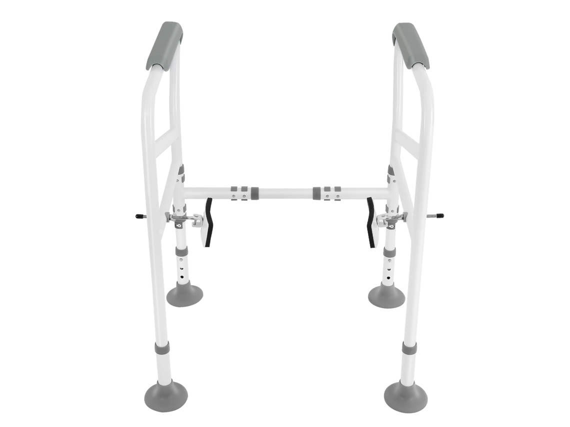 Suporte Para Toalete, Altura Ajustável, Alta Capacidade De Carga, Branco
