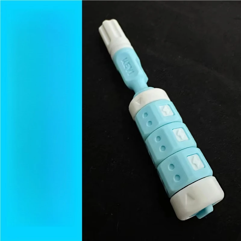 (azul) Deslizador Magnético Para A Ponta Do Dedo, Rolo Para A Ponta Do Dedo, Girador Para A Ponta Do Dedo, Brinquedo Tátil Anti-stress