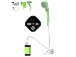 Chuveiro Portátil Camping Bateria com Display Digital