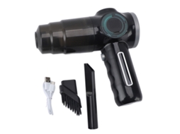 Aspirador de mão sem fios compacto, ideal para carro, casa e animais, preto LAXISCREED