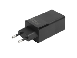 Aetheria carregador Rápido Kuulaa 65w Nitreto de Gálio com Type c e Usb a para Celulares e Tablets