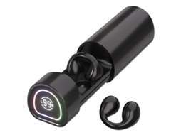 Fones de Ouvido Sem Fio, Fones de Ouvido Esportivos Abertos, Fones de Ouvido com Clipe, Bluetooth 5.3 com Microfone. MDUG