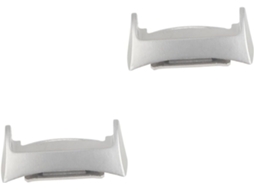 2 Peças De Fivela Smartwatch Com Conector Couro Para Gear Classic.