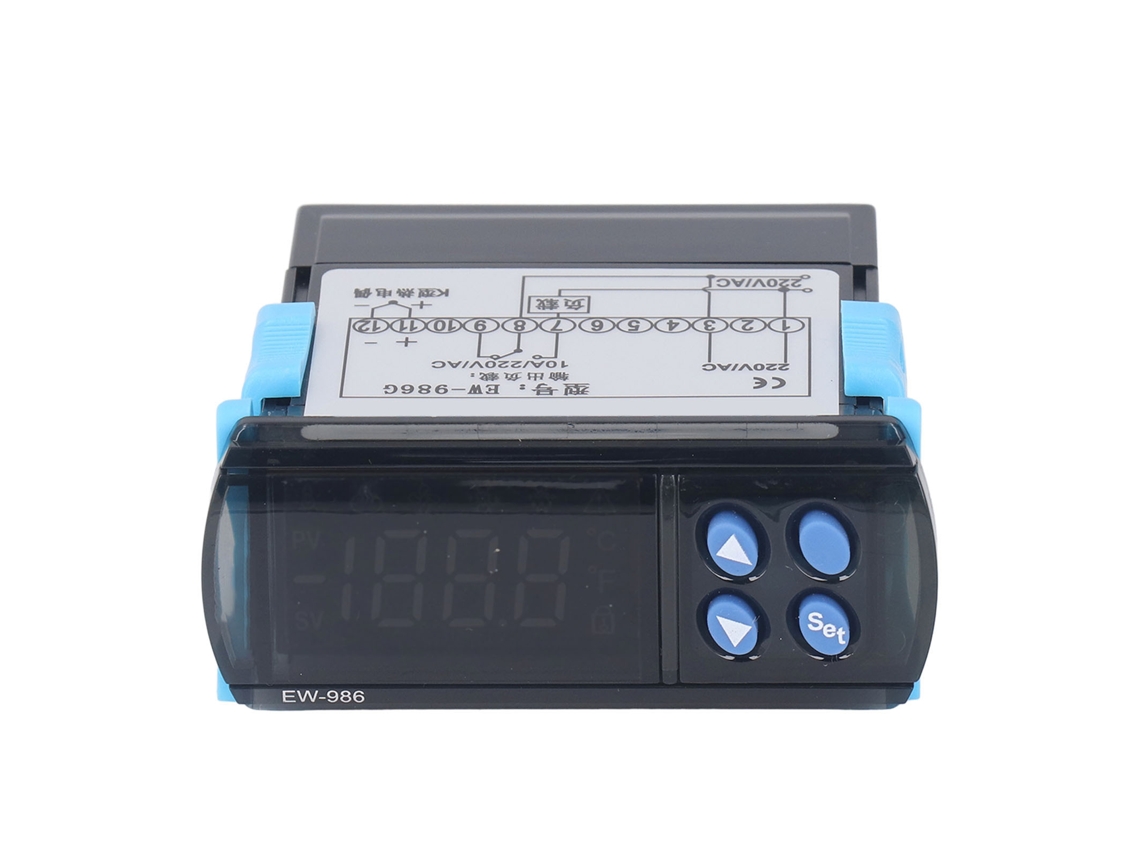 Controlador Digital de Temperatura 5 400°c Termostato 1 Via para Máquinas Ac
