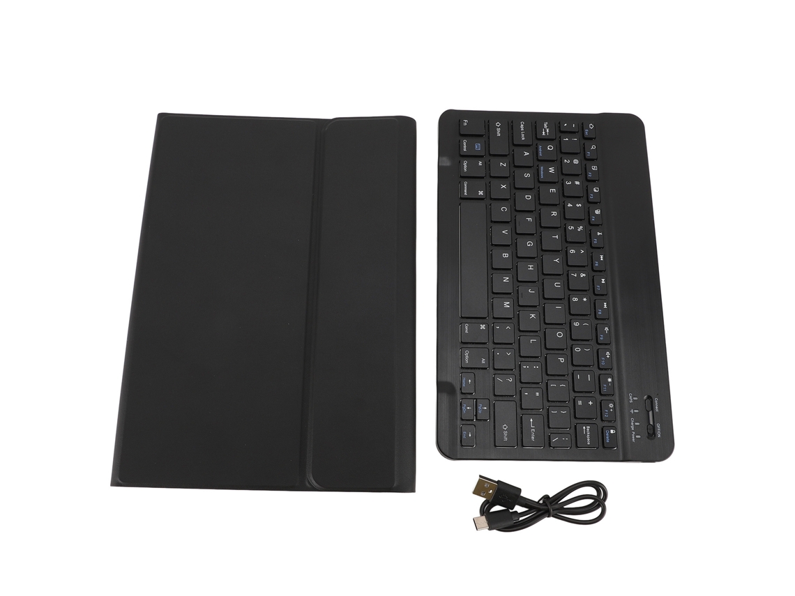 2026zentro-capa Protetora Com Teclado Bluetooth Removível E Suporte Para Caneta, Ângulo Ajustável Tpu Para Tablet Fire 11 11.0 Polegadas