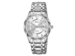 Relógio Skmei Business Casual Com Caixa De Diamantes, Luminoso, Resistente À Água E Com Mecanismo De Quartzo.