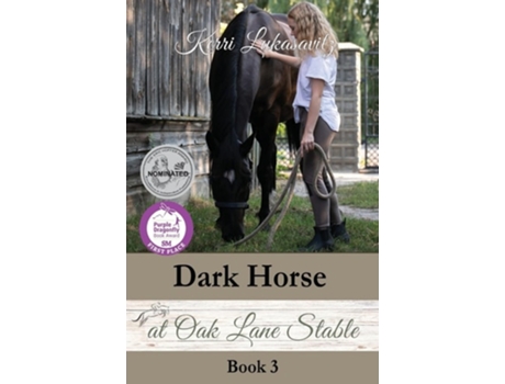 Livro Dark Horse at Oak Lane Stable de Kerri Lukasavitz (Inglês)