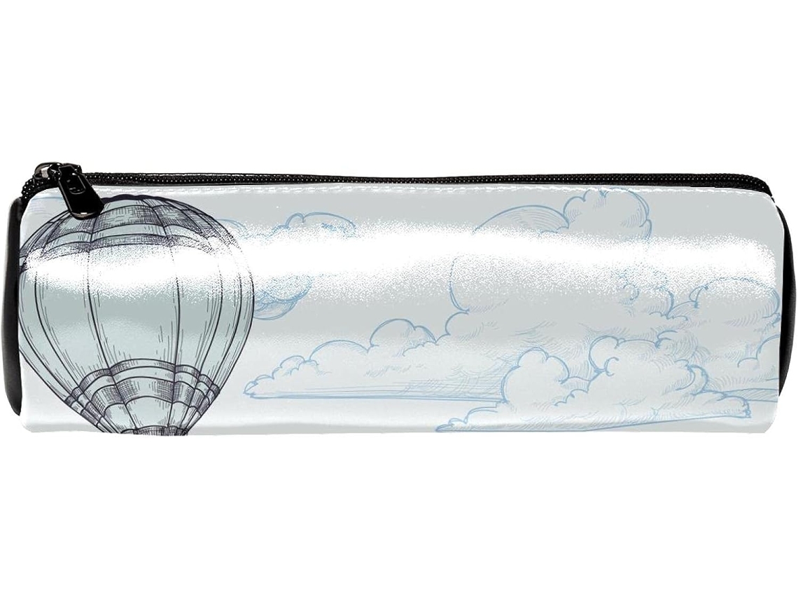 Tenho Lápis Paris com Ar Quente Balão Estampa, Coração E Cor Rosa