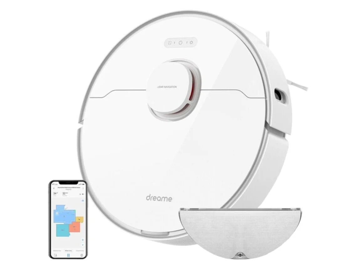 Aspirador Robô DREAME Bot L10 Pro Vacuum Cleaner Branco