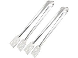 Conjunto De 2 Pinças Cozinha Em Aço Inoxidável Para Churrasco, 25, 4cm