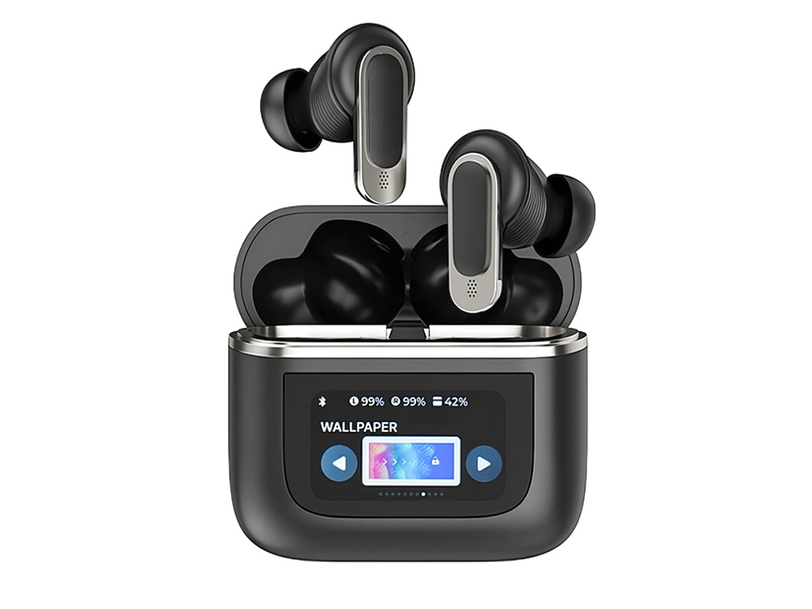 Auriculares Ativo Sensível Toque SMARTEK Tecido Bluetooth com Cancelamento de ruído