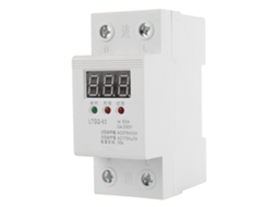 Protector De Voltaje Automático 230v Ca Reconectar 2p/63a Relé De Baja Tensión Digital Monitoreo