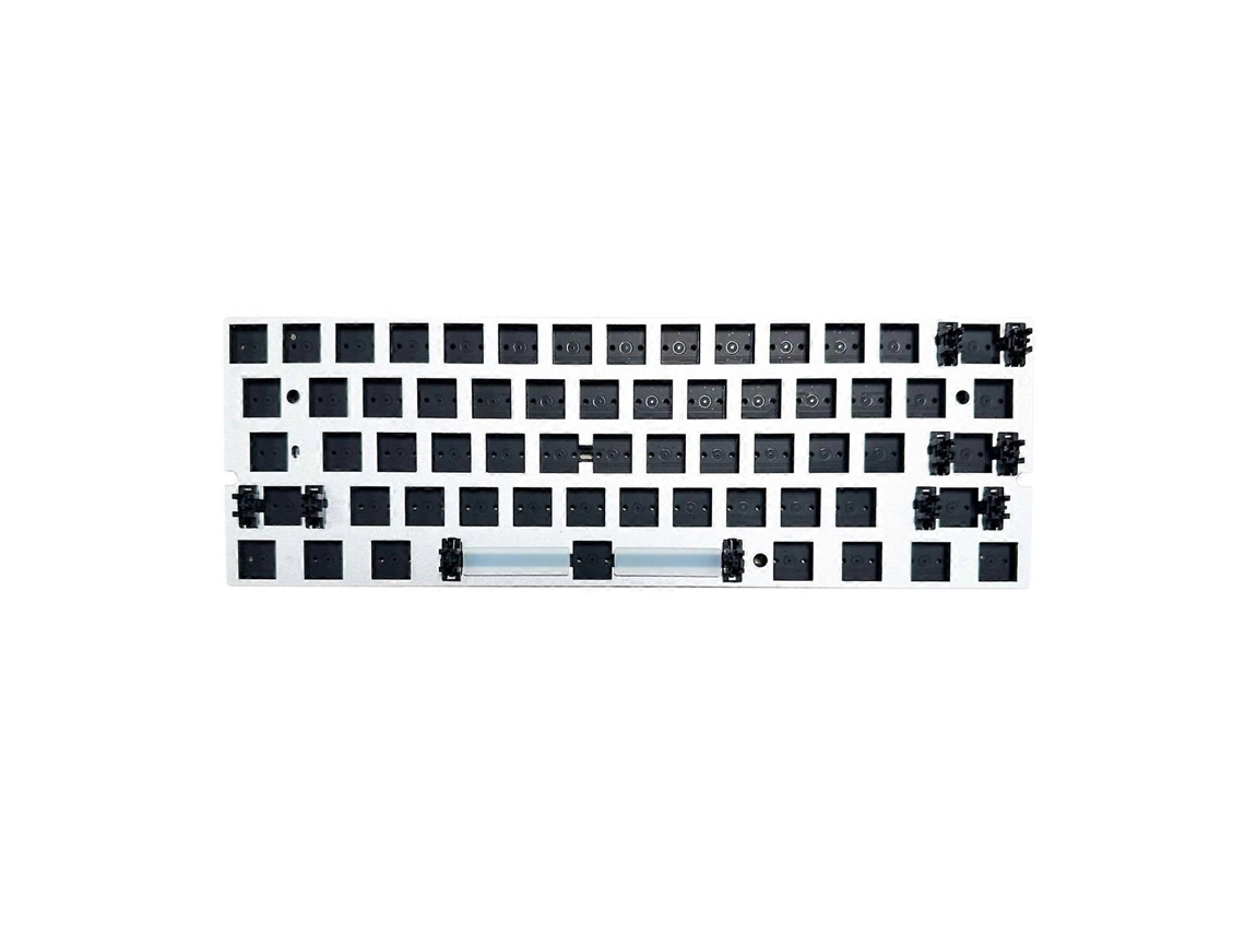 Teclado Para Jogos Com Fio De 61 Teclas Personalizável Com Funcionalidade De Chip De Controle Hall Teclados Mecânicos Teclado Everley891