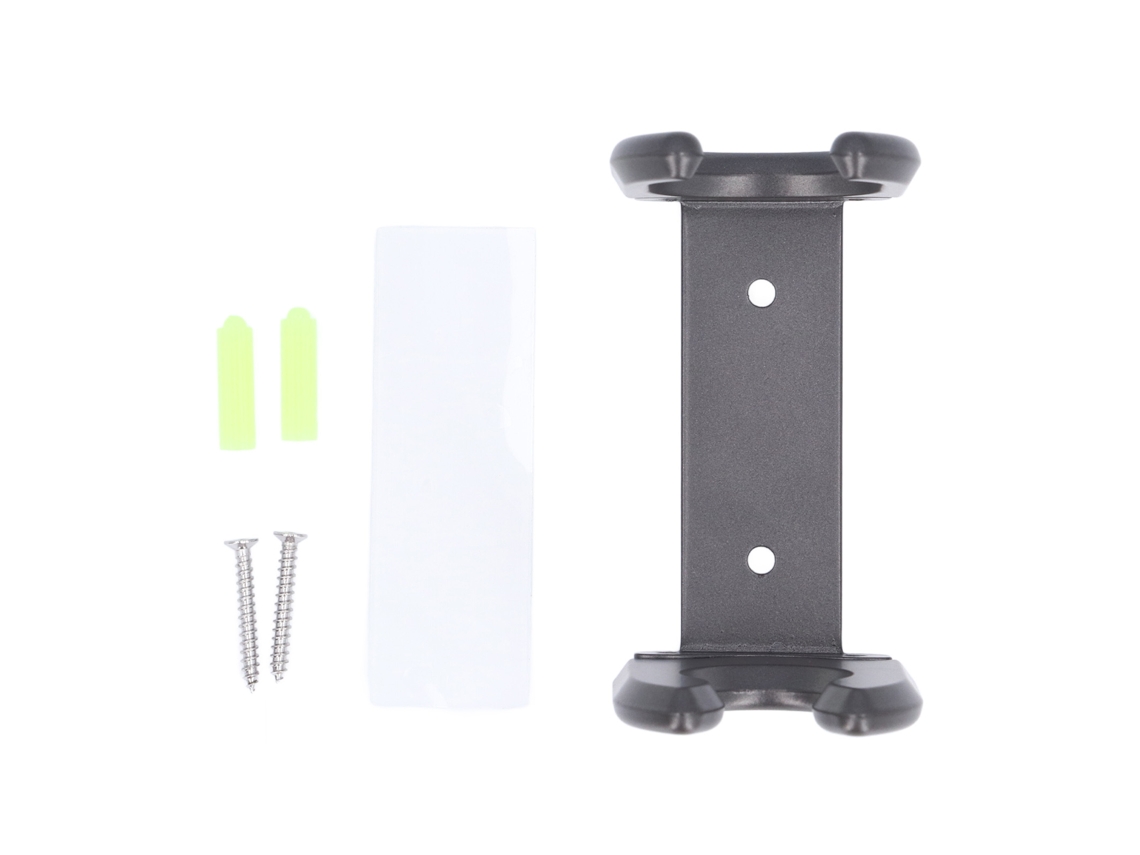 Soporte de Pared Metálico Airstrait Ht01 para Plancha de Pelo, Organizador de Herramientas para El Cabello Con Adhesivo, Gris.