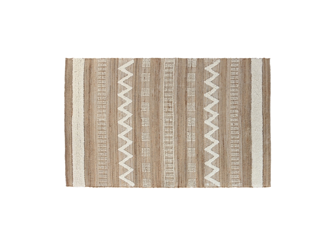 Tapete de Juta 1600 G/m² Antiderrapante 140 X 200 X 1 Cm ALEXANDRA HOUSE LIVING