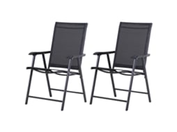 Cadeira de Sol Ajustável com Encosto Reclinável, Espreguiçadeira de Aço 188x56x28cm para Jardim e Varanda.