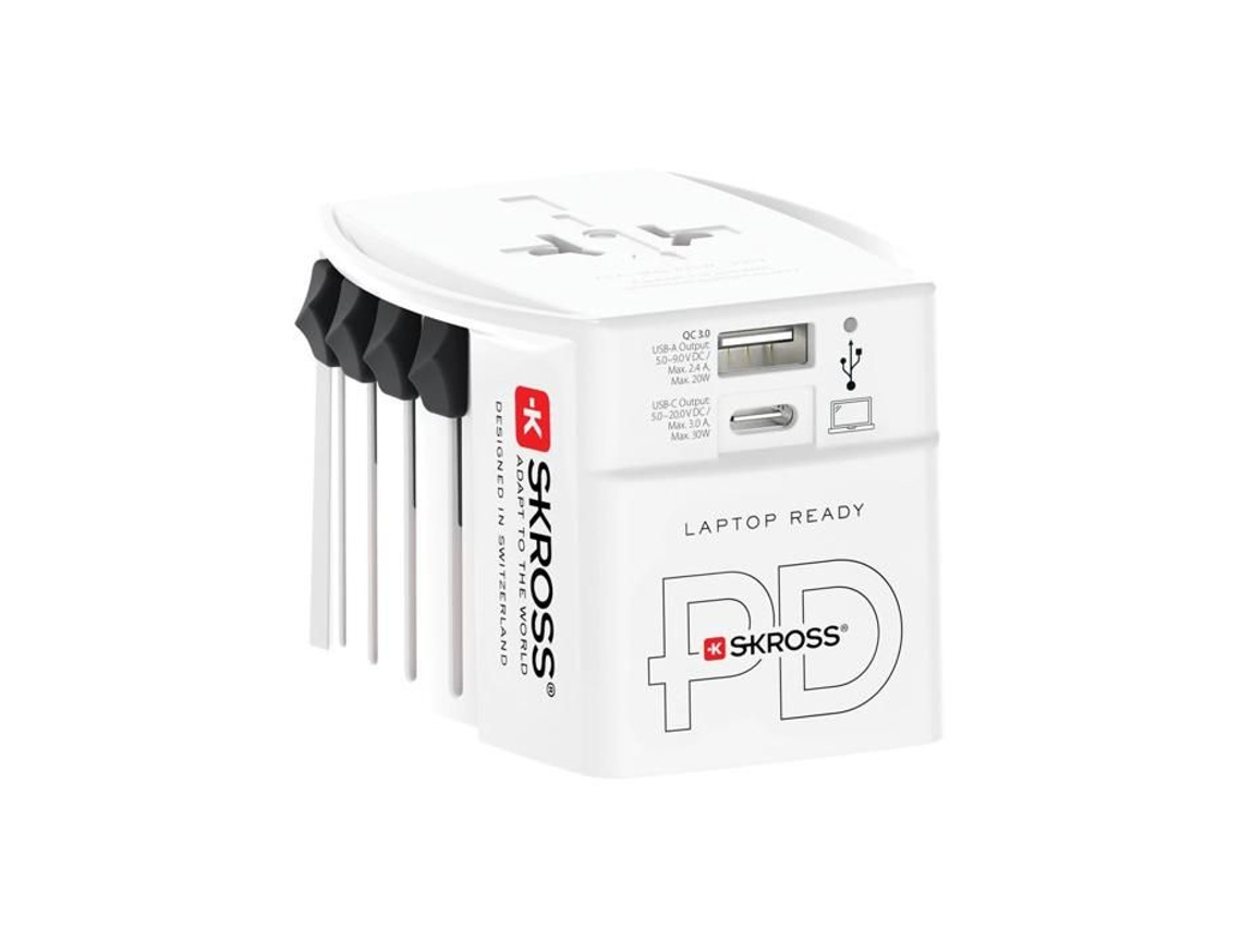 Adaptador de viagem USB CA PD MUV 2025 30 W