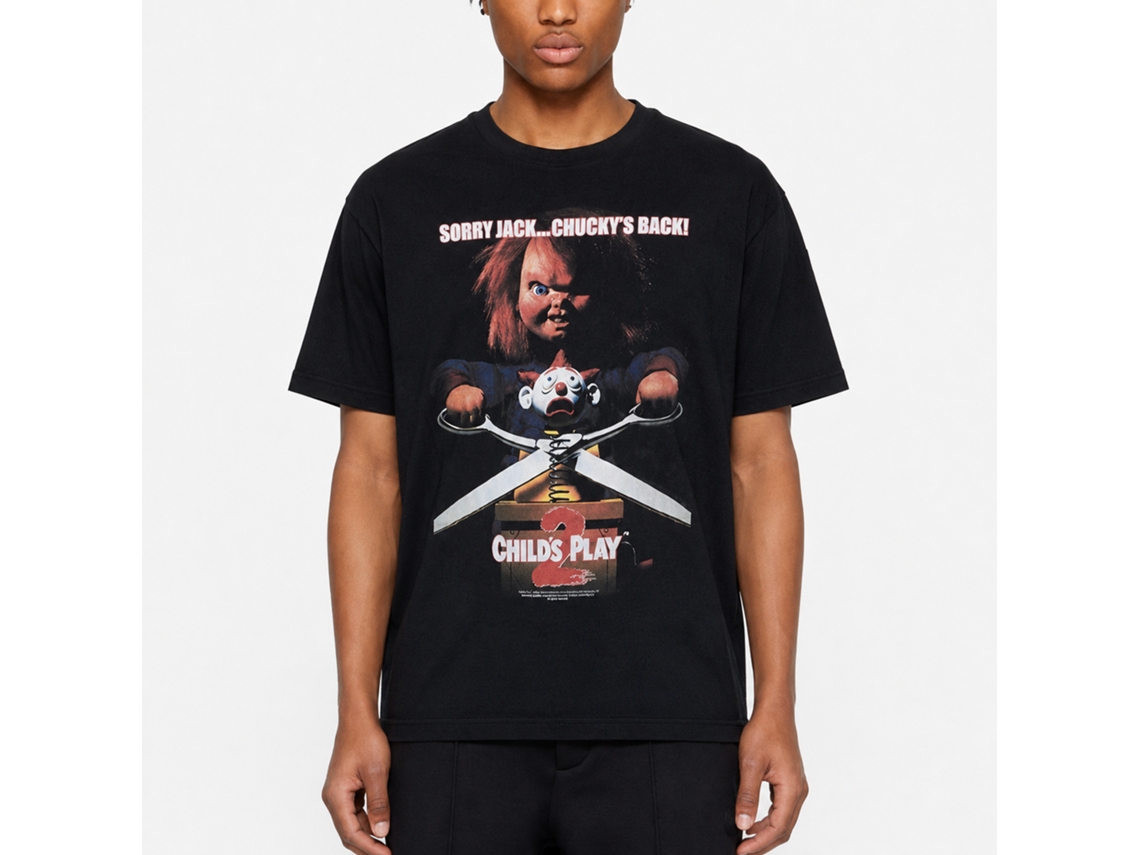 Child's Play Chucky's Back T-shirt Unisex Adults Size:m