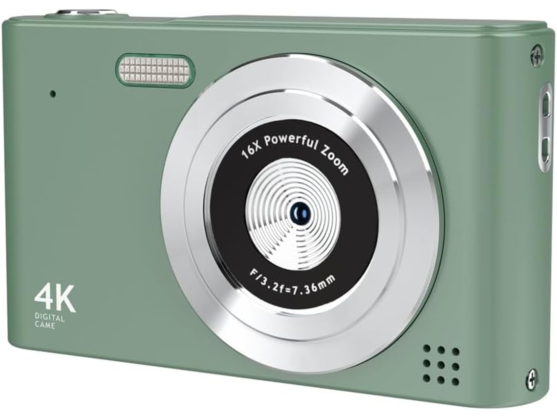 Câmera Hd 1080p de 2,4 Polegadas, Resolução de 240 X 320, Zoom Compacto, 16 Câmeras, 44 Mp, Verde SFUSHOS