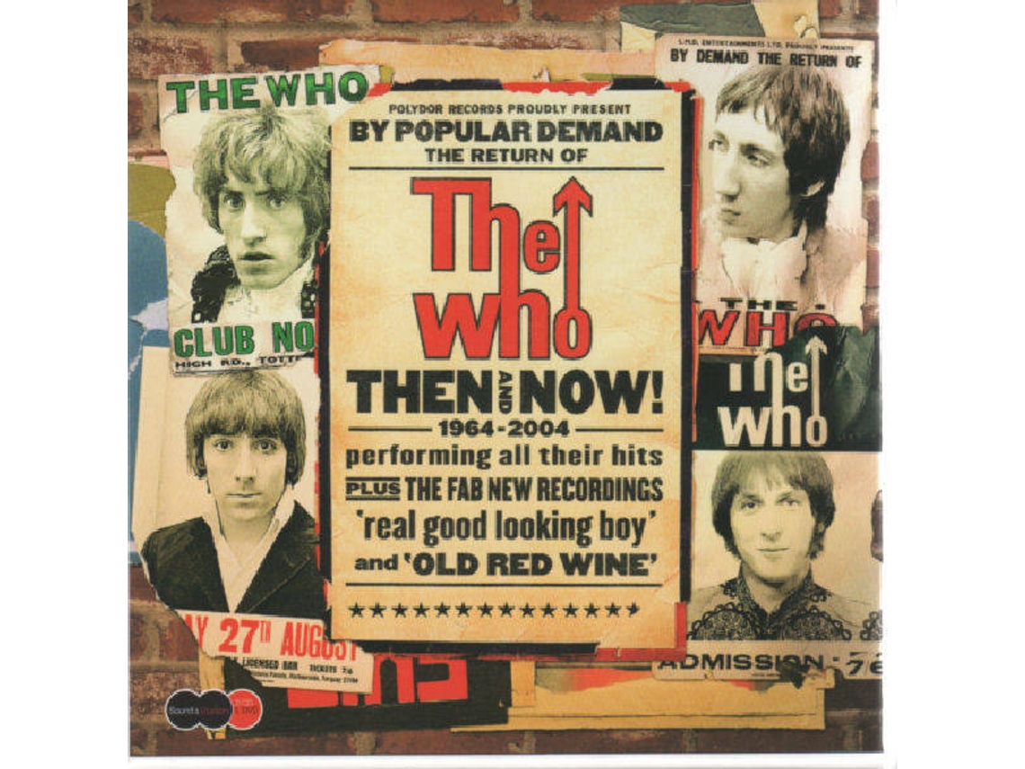 CD The Who - Then And Now